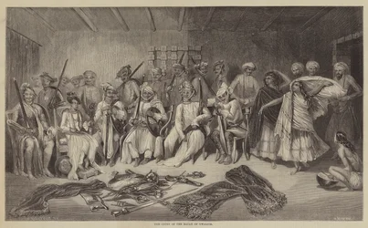 Het Hof van de Radja van Gwalior
